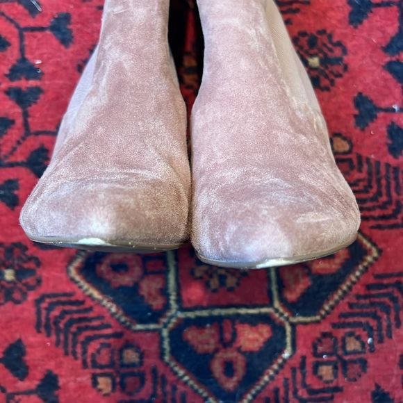 Steve Madden Nude Faux Suede Boots - 6.5 - Picture 8 of 8